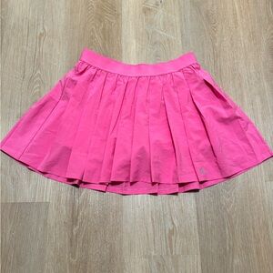Alo Varsity Tennis Skirt in Paradise Pink